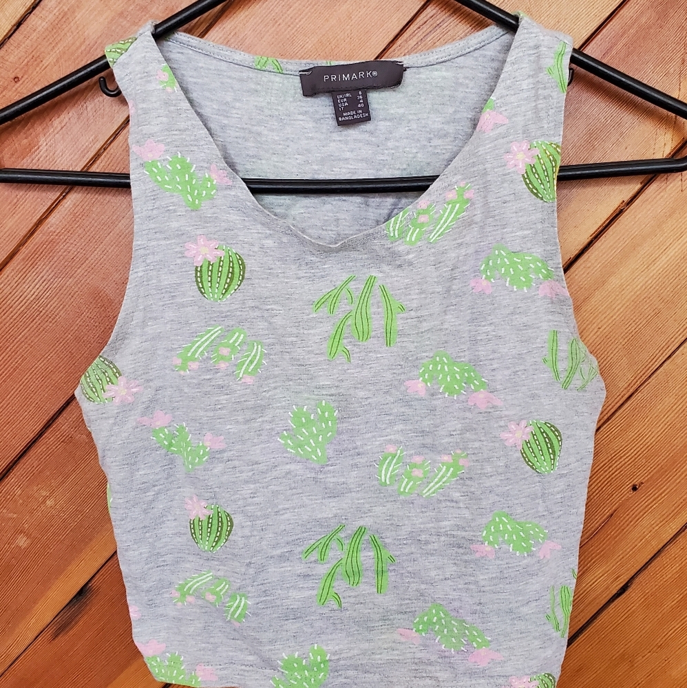 Primark Cactus Cropped Tank